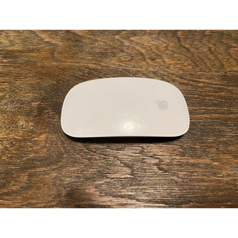 Apple Magic Bluetooth Wireless Mouse A1296 White - AA Battery-Powered - TESTED